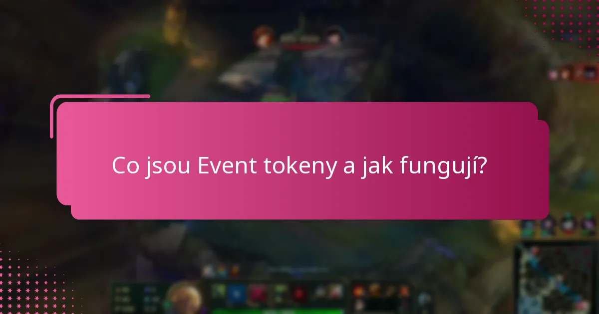 Co říkají recenze komunity o Event tokenech?
