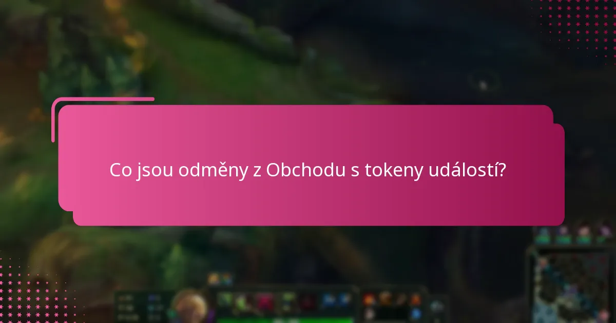 Jak mohu získat tokeny pro Obchod s tokeny událostí?