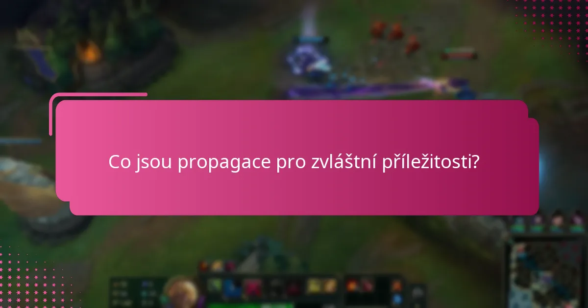 Jak fungují sezónní akční propagace?