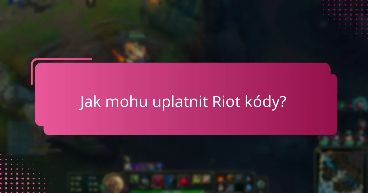 Jaké jsou běžné uživatelské zkušenosti s Riot Code?
