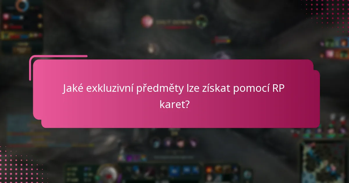 Jak maximalizovat výhody RP karet?