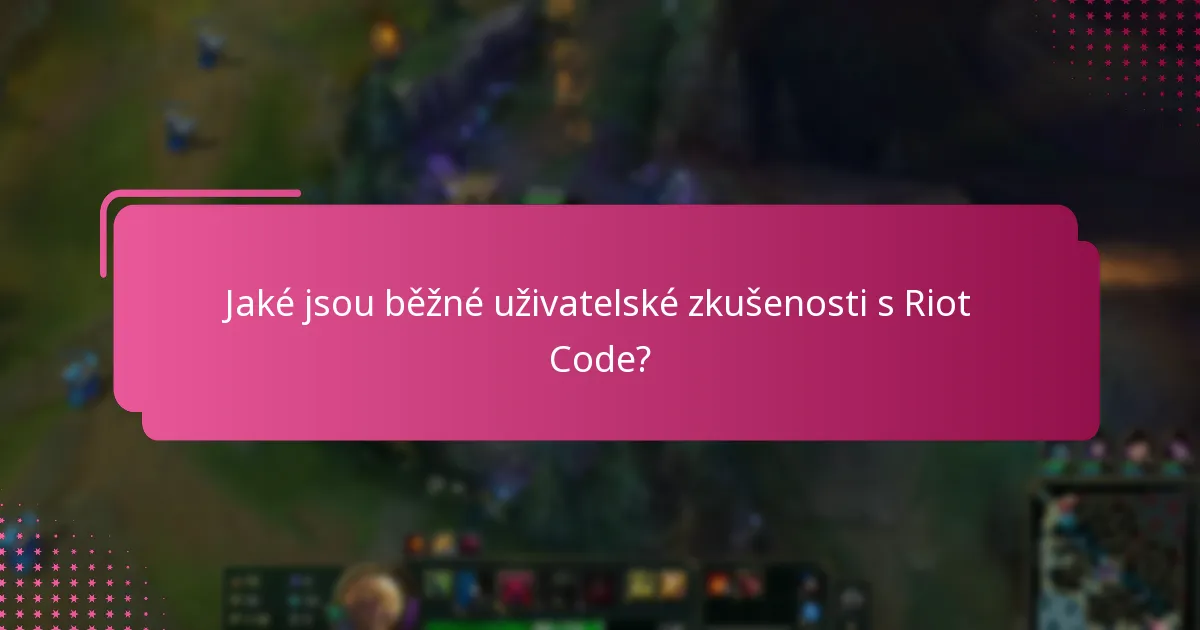 Jaké odborné názory jsou k dispozici o Riot Code?