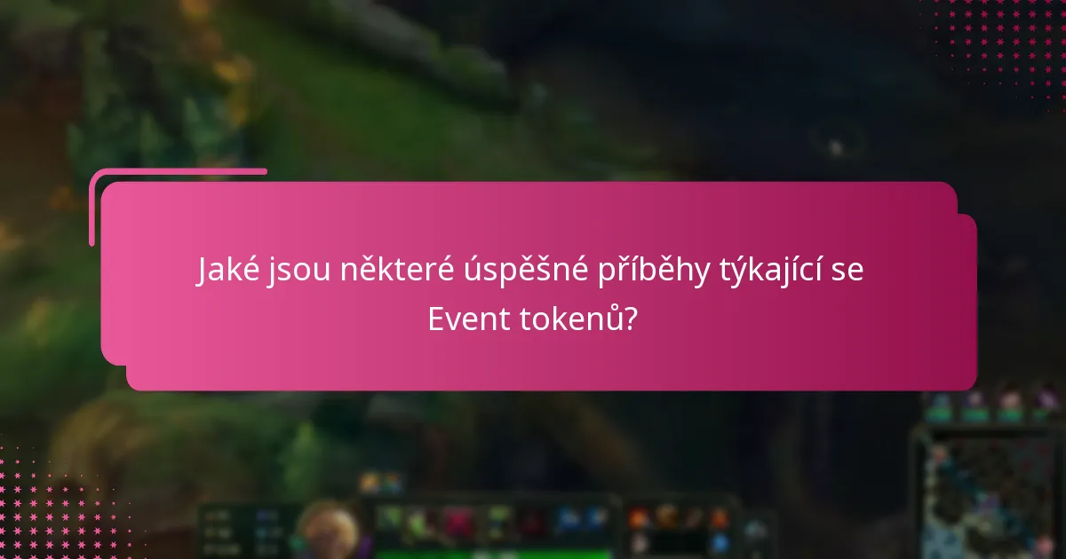 Jak se Event tokeny srovnávají s jinými řešeními pro zapojení?